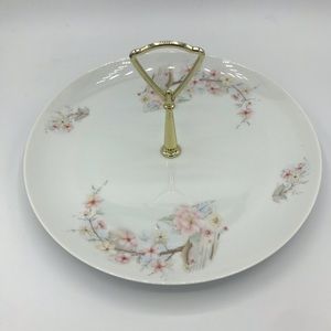 Vintage handled dessert tidbit tray